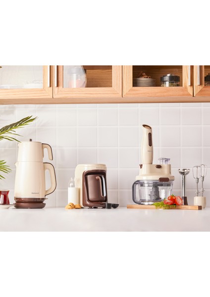 Vintage Functional 2834H Mutfak Robotu 1000W 1,5 Lt Paslanmaz Çelik Gövdeli Çok Fonksiyonlu modelleri