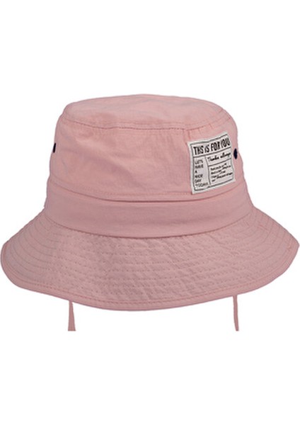 Kitti 4-8 Yaş Bağcıklı Nefes Alabilir Yazlık Fötr Şapka Beyaz Renkli fırsatları