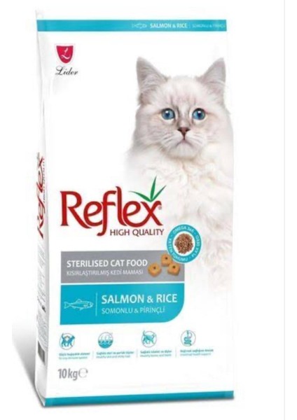 Kısırlaştırılmış Somonlu Kedi Maması 10KG
