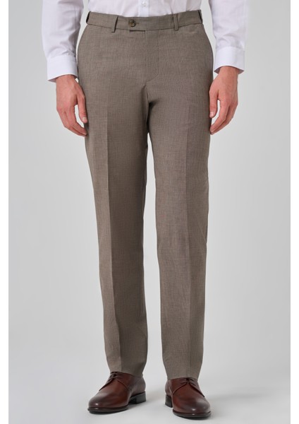 Erkek Kahve Trend Dynamic Fit Pantolon