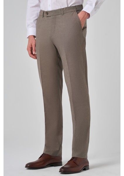 Erkek Kahve Trend Dynamic Fit Pantolon modelleri