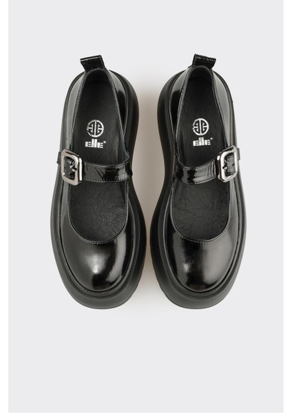 Siyah Deri Kadın Topuklu Ayakkabı fırsatları