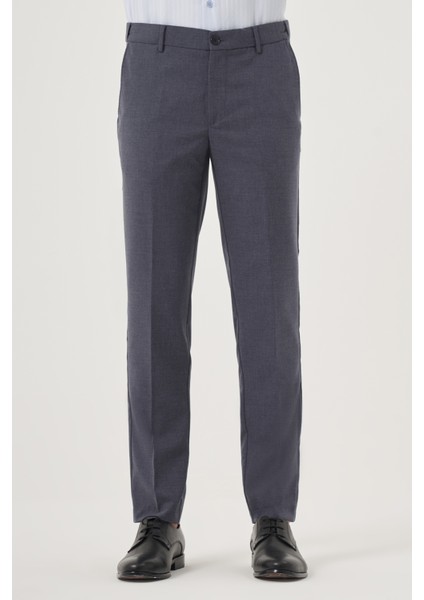 Erkek Lacivert Trend Dynamic Fit Pantolon