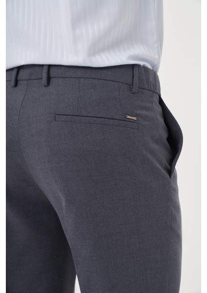 Erkek Lacivert Trend Dynamic Fit Pantolon modelleri