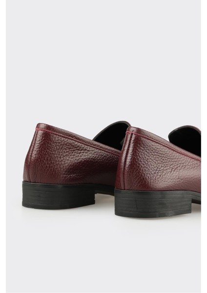 Bordo Deri Kadın Günlük Ayakkabı indirimleri