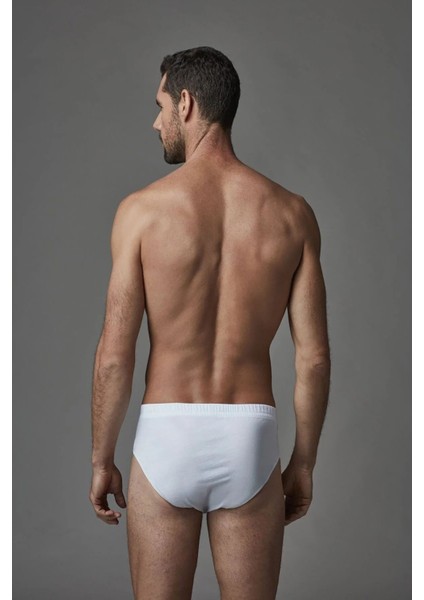 1191 Erkek 2'li %100 Pamuk Slip Külot-Beyaz modelleri