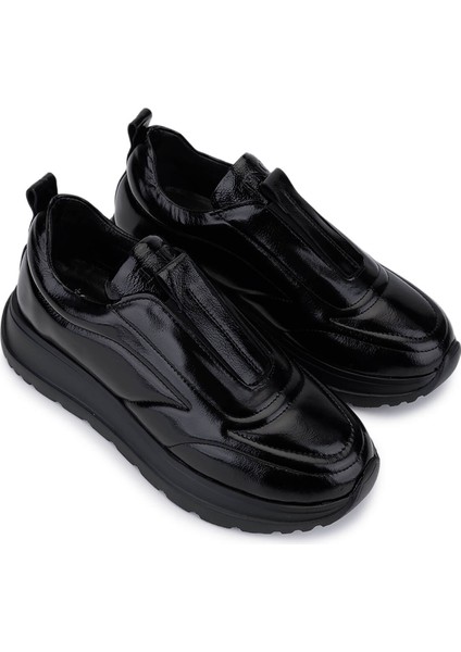 Kadın Hakiki Deri Siyah Rugan Sneakers & Spor Ayakkabı 1107 521 Bn Ayk SK25-26 Sıyah Rugan fiyatları