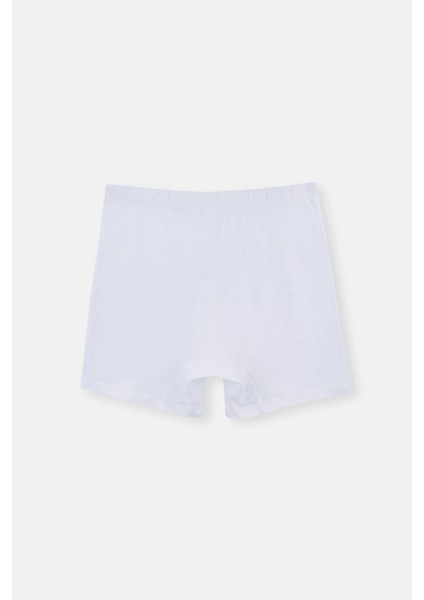 1220 Erkek 2'li %100 Pamuk Penye Boxer-Beyaz modelleri