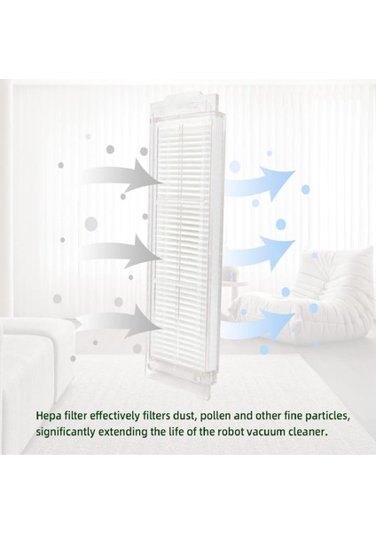 Xiaomi Vacuum Mop 2 Pro (MJST1SHW)VACUUM Mop 2 Lite (Mjstl) Hepa Filtre Yedek Seti-2 Adet indirimleri