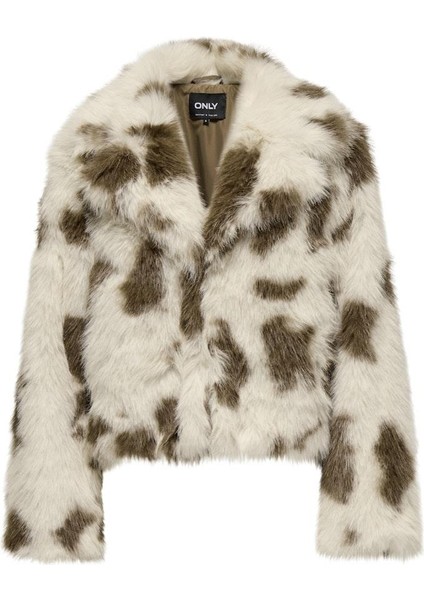 Jamie Kadın Suni Kürk Ceket – Yumuşak Peluş Mont – Kışlık Dış Giyim