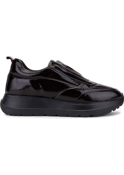 Kadın Hakiki Deri Kahverengi Sneakers & Spor Ayakkabı 1107 521 Bn Ayk SK25-26 Kahve Rugan