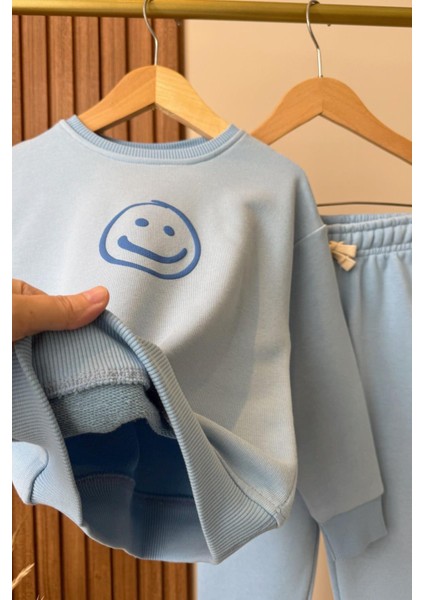 Erkek Çocuk Baskılı 3 Iplik Pamuklu Kumaş Alt Üst Takım indirimleri