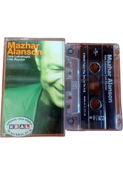 Mazhar Alanson – Türk Lokumuyla Tatlı Rüyalar – Koleksiyon Ürünü – Kaset- 2002 indirimleri