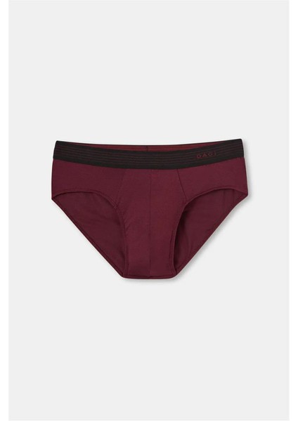 4180 Erkek Mikro Modal Boxer-Bordo