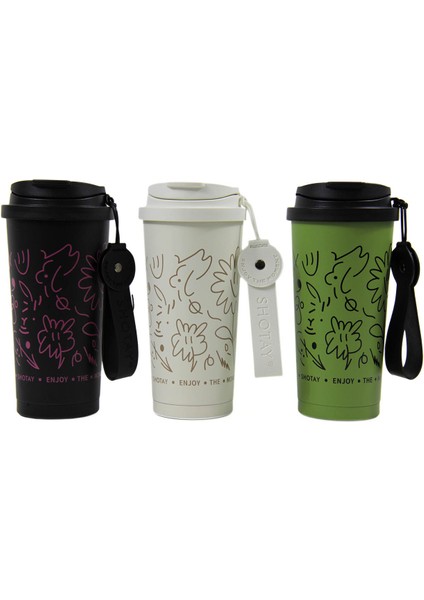 Shotay Termos Matara 550 Ml. BEYAZ-ST-8913 modelleri