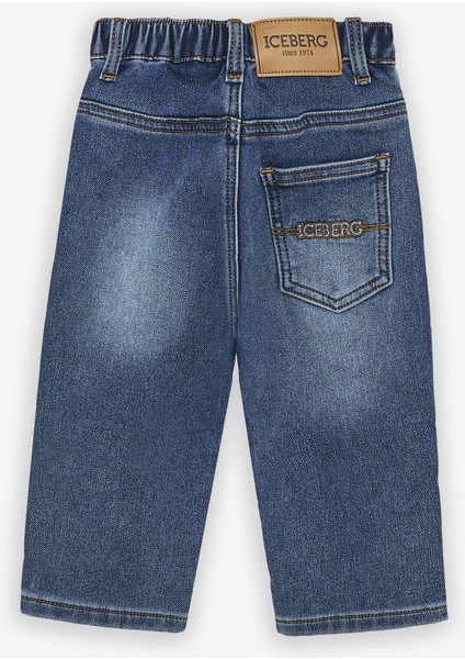 Bg Store Kız Bebek Mavi Pantolon modelleri