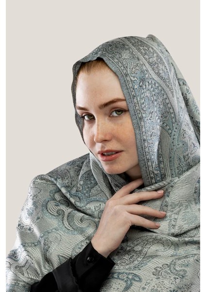 Cenere Gri Ipek Şal modelleri