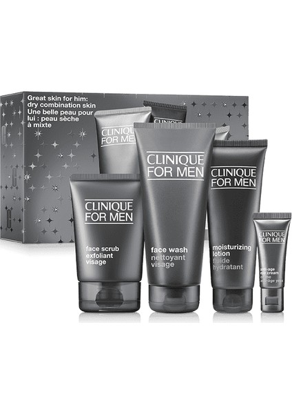 Erkekler Için Kuru/karma Cilt Seti