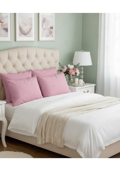 1 Adet 50X70CM Renkli Kapaklı Lüks Yastık Kılıfı, Pamuklu Yastık Kılıfı, Yastık Şiltesi