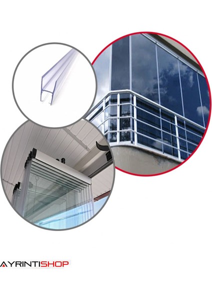 Cam Balkon Fitil Conta Buyuk H 8mm 1 Adet modelleri