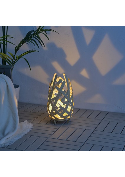 LED'li yer lambası, bej, 45 cm modelleri