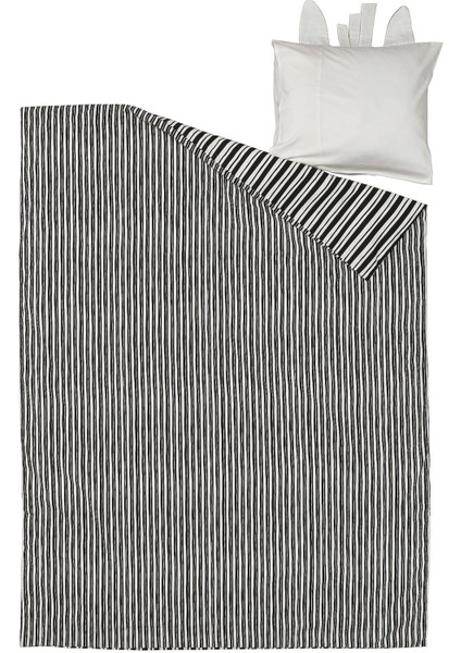 Çocuk nevresim takımı, siyah-beyaz, 150x200/50x60 cm modelleri