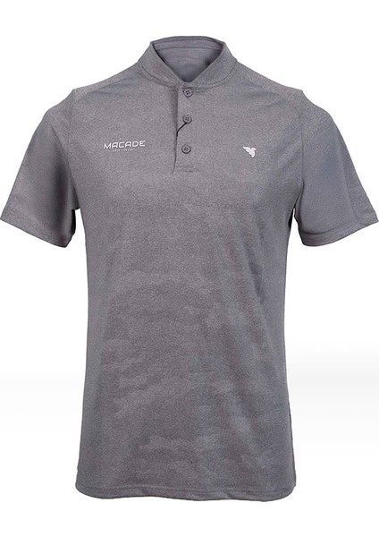 Golf Tx Camo Bomber T-Shirt PO20210623 Açık Gri