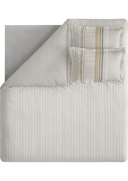 Bedding Pamena Ranforce Çift Kişilik Nevresim Takımı - Gri fiyatları