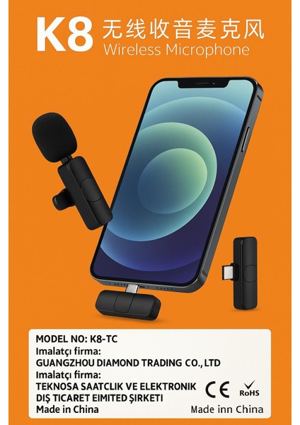 Yaka Mikrofonu Wıreless Microphone fırsatları