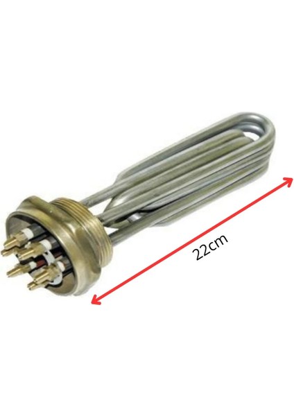 2'' Inç 7500 Watt Krom Trf Filkete Isıtıcı Adet