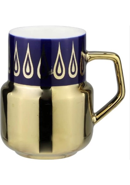 KGP-087 Porselen Lüx Kupa Yaldızlı 4 Renk fiyatları