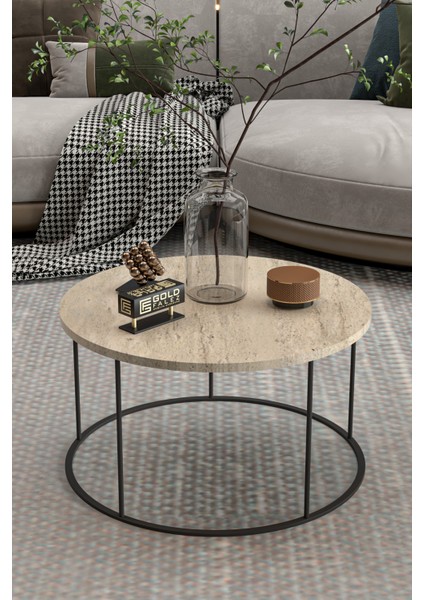 Orta Sehpa Terra Lüx Traverten