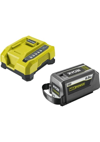 RY36BK60B-160 36V 6.0AH Akü + Hızlı Şarj Cihazı (RY26B60B) (5133005977)