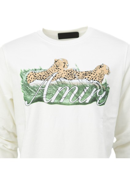 Erkek Sweatshirt Regular Fit Pamuklu Kumaş Iki Iplik Baskılı OPES26AMRMOD15 fiyatları