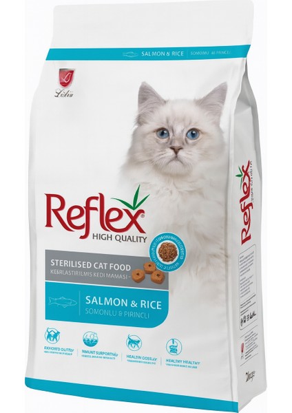 Kısırlaştırılmış Somonlu Kedi Maması 15KG