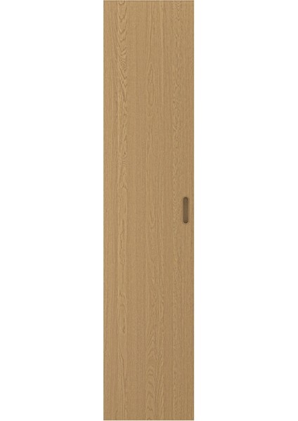 Gardırop kapağı, meşe kaplama, 50x229 cm, menteşeli