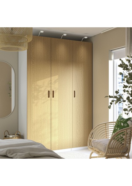 Gardırop kapağı, meşe kaplama, 50x229 cm, menteşeli fiyatları