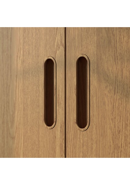 Gardırop kapağı, meşe kaplama, 50x229 cm, menteşeli fırsatları