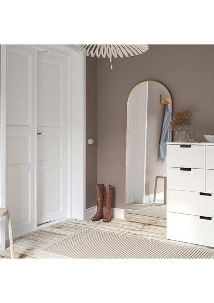 Boy aynası, altın rengi, 60x170 cm fiyatları