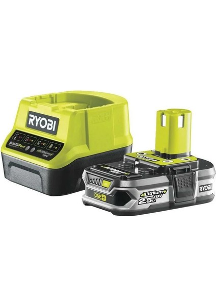RC18120-125 18V 2.5AH Akü + Hızlı Şarj Cihazı (RB18L25) (5133003359)