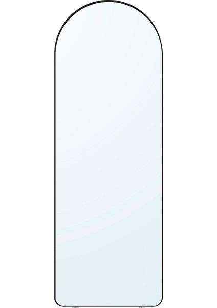 Boy aynası, siyah, 60x170 cm