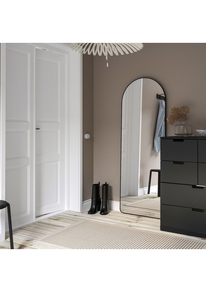 Boy aynası, siyah, 60x170 cm fiyatları