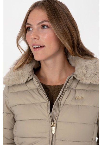 Kadın Açık Haki Mont 50308797-VR183 fiyatları