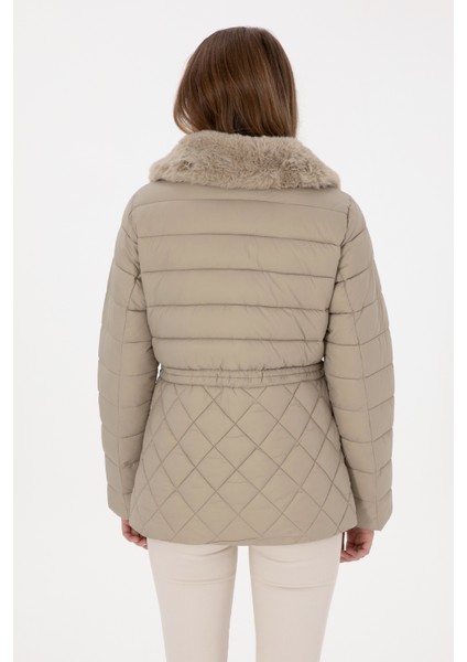 Kadın Açık Haki Mont 50308797-VR183 indirimleri