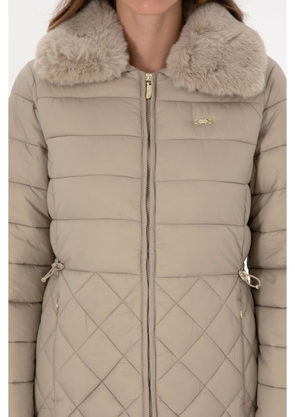 Kadın Açık Haki Mont 50308797-VR183