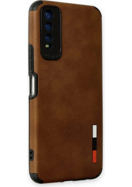 Vivo Y11S Kılıf Loop Deri Silikon - Kahverengi fiyatları