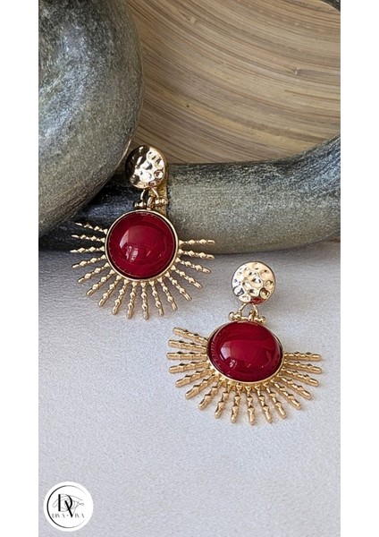 - Muse Earrings – Gold Kaplama Trend Model Kadın Küpe (KOD-347)