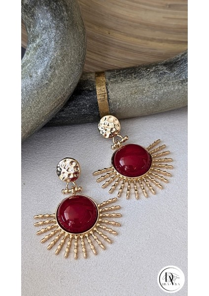 - Muse Earrings – Gold Kaplama Trend Model Kadın Küpe (KOD-347) fiyatları