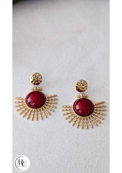 - Muse Earrings – Gold Kaplama Trend Model Kadın Küpe (KOD-347) modelleri
