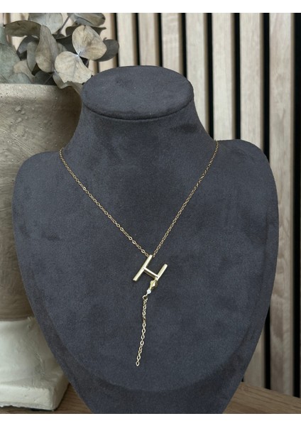 H Harfli Çelik Kolye fiyatları